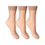 Front - Joanna Gray - Chaussettes invisibles (3 paires) - Femme