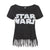 Front - Star Wars - T-shirt à franges - Femme