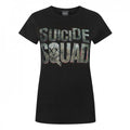 Front - Suicide Squad -T-shirt à logo - Femme