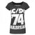Front - Amplified - T-shirt AC/DC officiel Jailbreak 74 - Femme