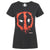 Front - Deadpool - T-shirt SPLAT MASK - Femme