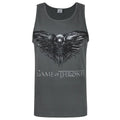 Front - Game of Thrones - Débardeur THREE EYED RAVEN - Homme