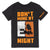 Front - Minecraft - T-shirt DON'T MINE AT NIGHT - Enfant