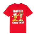 Front - Garfield - T-shirt HAPPY CHRISTMAS - Homme