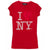 Front - T-shirt LOVE NEW YORK - Femme