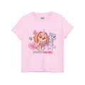 Front - Paw Patrol - T-shirt PAWSITIVE VIBES ONLY - Fille