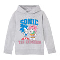 Front - Sonic The Hedgehog - Sweat à capuche COLLEGIATE - Fille