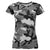 Front - SOLS - T-shirt à motif camouflage - Femme