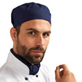 Bleu marine - Front - Premier - Calot de cuisine
