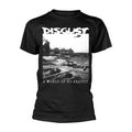 Front - Disgust - T-shirt A WORLD OF NO BEAUTY - Adulte