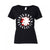 Front - Red Hot Chilli Peppers - T-shirt HAND DRAWN - Femme