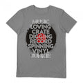 Front - Pyramid International - T-shirt MUSIC LOVING CRATE DIGGING - Adulte