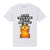 Front - Garfield - T-shirt MY SPACE - Adulte