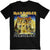 Front - Iron Maiden - T-shirt POWERSLAVE WORLD SLAVERY TOUR - Adulte