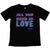 Front - The Beatles - T-shirt ALL YOU NEED IS LOVE - Femme