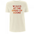 Front - Paul McCartney - T-shirt WINGS AT THE SPEED OF SOUND - Adulte