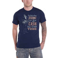 Front - Johnny Cash - T-shirt ALL STAR TOUR - Adulte