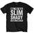 Front - Eminem - T-shirt THE REAL SLIM SHADY - Adulte