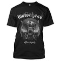 Noir - Front - Motorhead - T-shirt AFTERSHOCK - Adulte