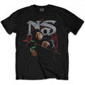 Front - Nas - T-shirt RED ROSE - Adulte