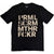 Front - Primal Scream - T-shirt MUTHAFUCKA - Adulte
