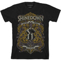 Front - Shinedown - T-shirt ORNAMENTAL SCISSORS - Adulte