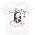 Front - Nightmare Before Christmas - T-shirt SCREAM QUEEN - Fille
