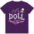 Front - Nightmare Before Christmas - T-shirt LITTLE DOLL - Enfant