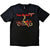 Front - Van Halen - T-shirt PINUP MOTORCYCLE - Adulte