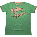 Front - Britney Spears - T-shirt RINGER - Adulte