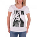 Front - Justin Bieber - T-shirt BOLD - Femme
