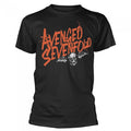 Noir - Orange - Front - Avenged Sevenfold - T-shirt - Adulte