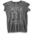 Front - Bob Dylan - T-shirt CURRY HICKS CAGE - Femme