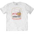 Front - Woodstock - T-shirt PEACE - LOVE - MUSIC - Adulte