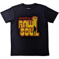 Front - James Brown - T-shirt RAW SOUL - Adulte