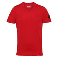 Front - Lotto Football - T-shirt sport à manches courtes et col en V - Homme