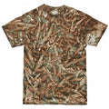Front - Colortone - T-shirt à manches courtes et imprimé camouflage - Homme