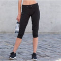 Noir - Back - Skinni Fit - Pantalon de sport 3-4 - Femme