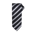 Front - Premier - Cravate rayée et gaufrée - Homme