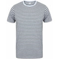 Front - Skinni Fit Striped - T-shirt à manches courtes - Adulte unisexe