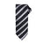 Front - Premier - Cravate rayée et gaufrée - Homme (Lot de 2)