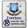 Front - Everton FC - Panneau de stationnement métallique