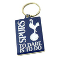 Front - Tottenham Hotspur FC - Prote clé avec sac en velour.
