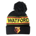 Front - Watford FC - Bonnet tricoté avec pom pom - Adulte