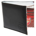 Front - Arsenal FC - Portefeuille en cuir à imprimé stade