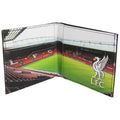 Front - Liverpool FC - Portefeuille en cuir à imprimé stade