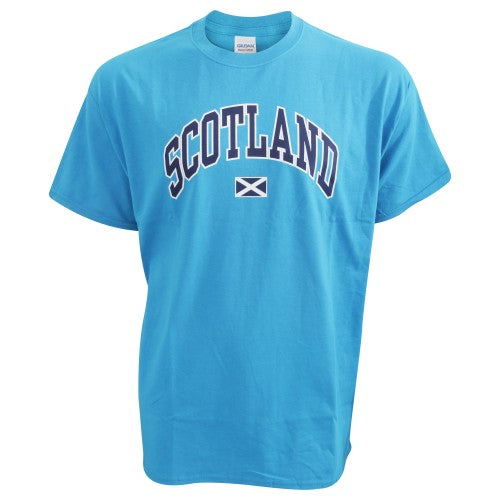 Front - T-shirt à manches courtes imprimé Scotland - Homme