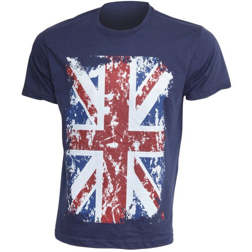 Front - T-shirt à manches courtes à motif Union Jack - Homme