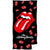 Front - The Rolling Stones - Serviette de plage