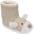 Front - Trespass Sootie - Chaussons bottes style ourson - Fille